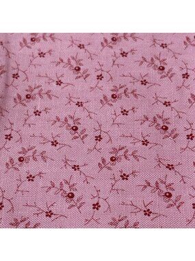 Pink Floral Quilting Fabric 18x22" Cotton Fat Quarter Sewing Quilting Material